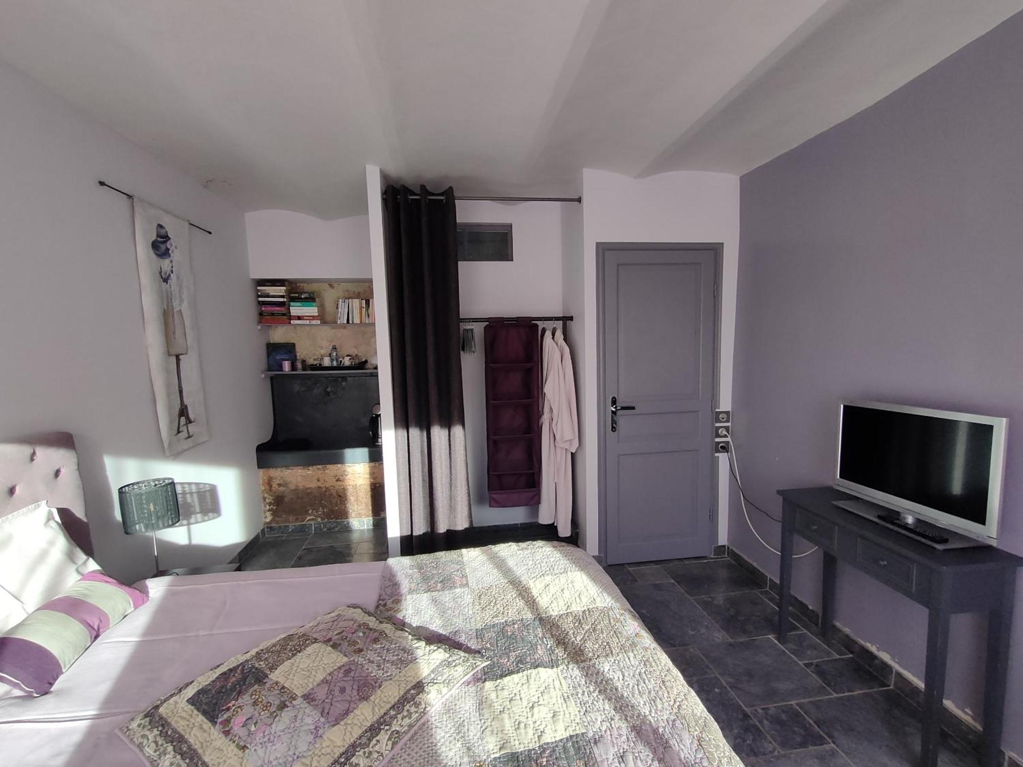 Maison D'Hotes Cote Cour Rasteau Rum bild